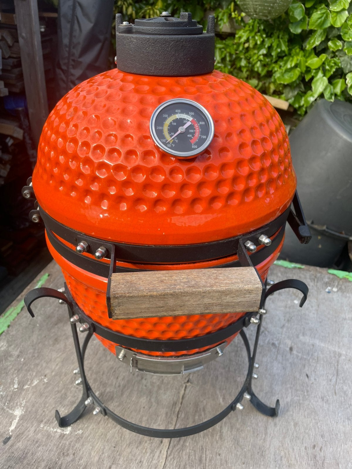 BBQ Houtskool met 2 roosters, Tuin en Terras, Ophalen, Gebruikt