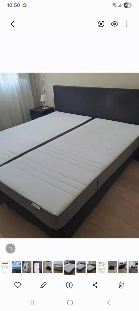GRATIS Morgedal matras 90 bij 200, Ophalen, Eenpersoons, 90 cm