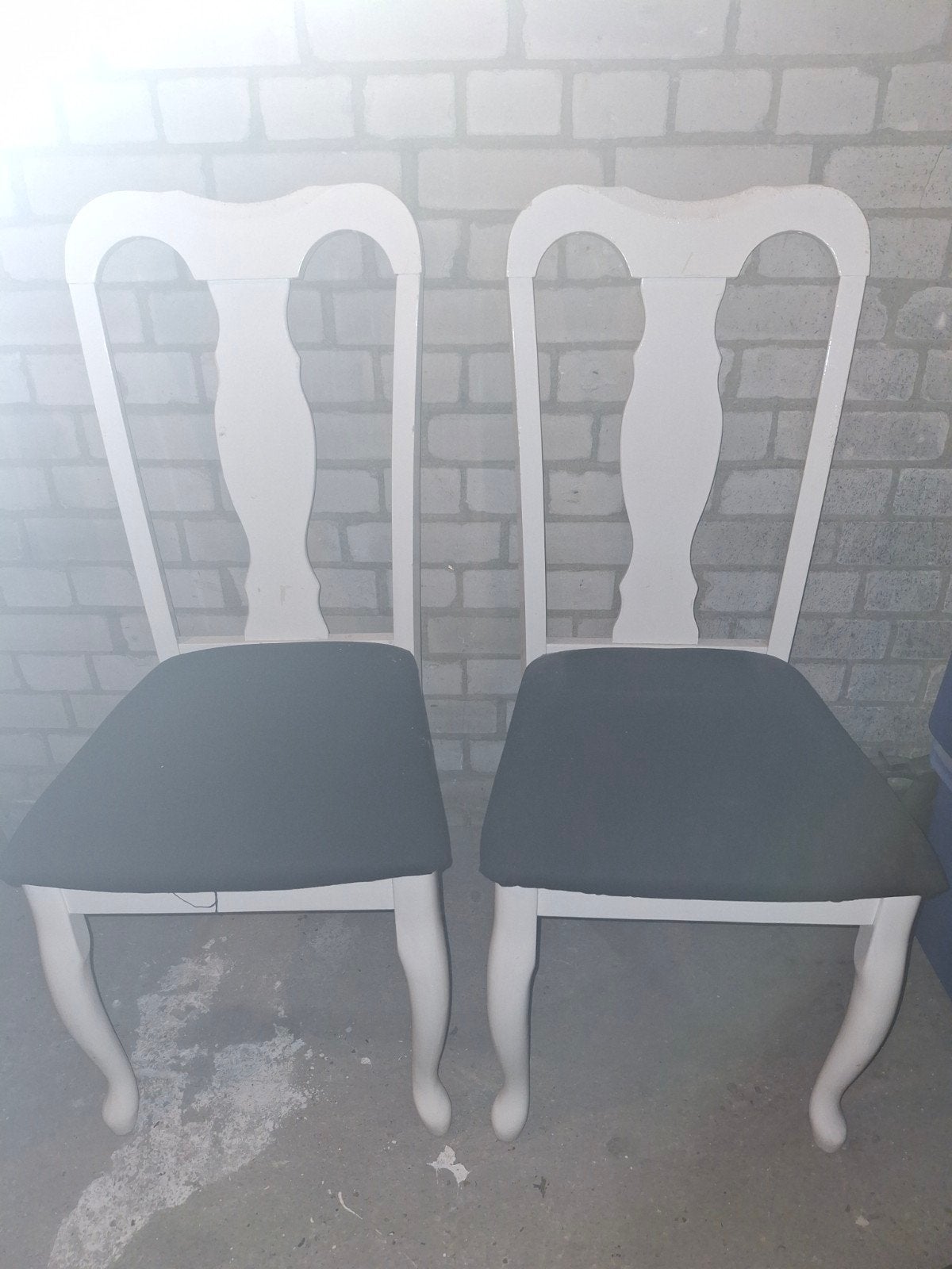 Gratis stoelen, Ophalen, Gebruikt, Wit