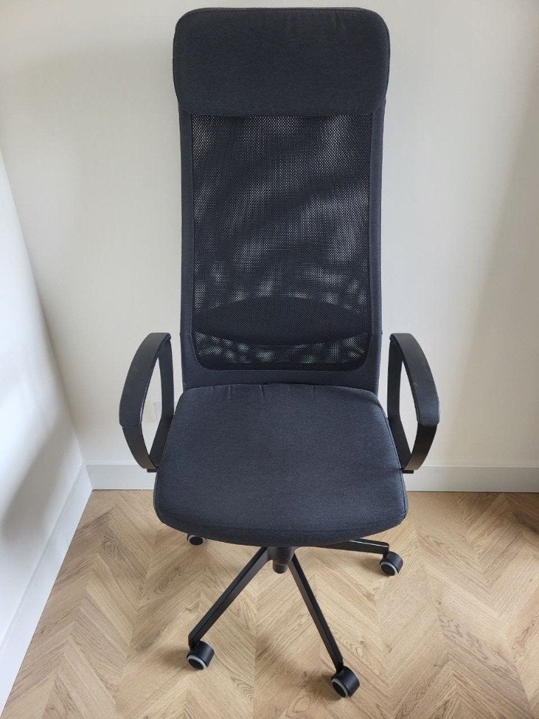 IKEA MARKUS bureaustoel, Ophalen, Gebruikt, Zwart, Bureaustoel