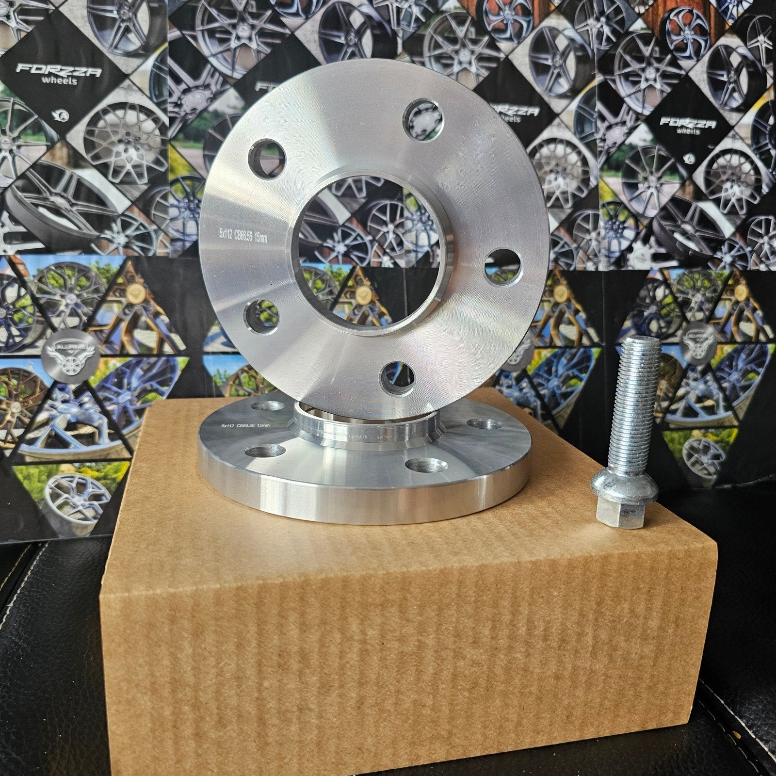 Spoorverbreders spacers Mercedes 5x112 66,5 15mm, Auto diversen, Tuning en Styling, Ophalen of Verzenden