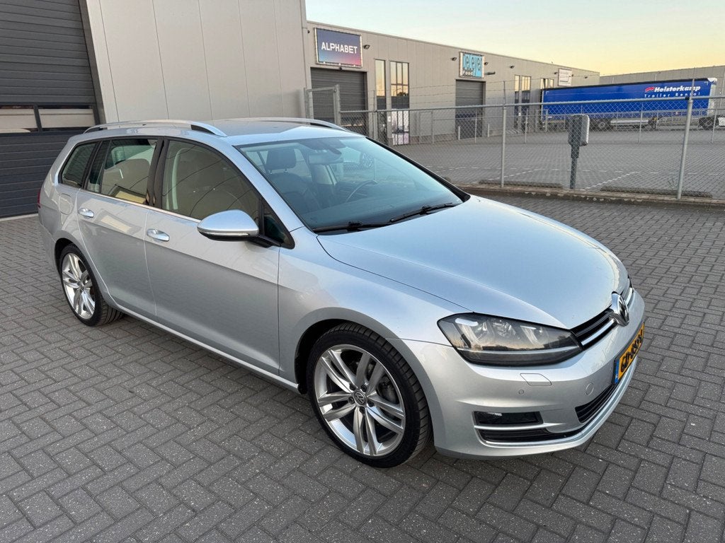 Volkswagen Golf Variant 2.0 TDI Business Edition, Auto's, Voorwielaandrijving, Gebruikt, 4 cilinders, Leder en Stof