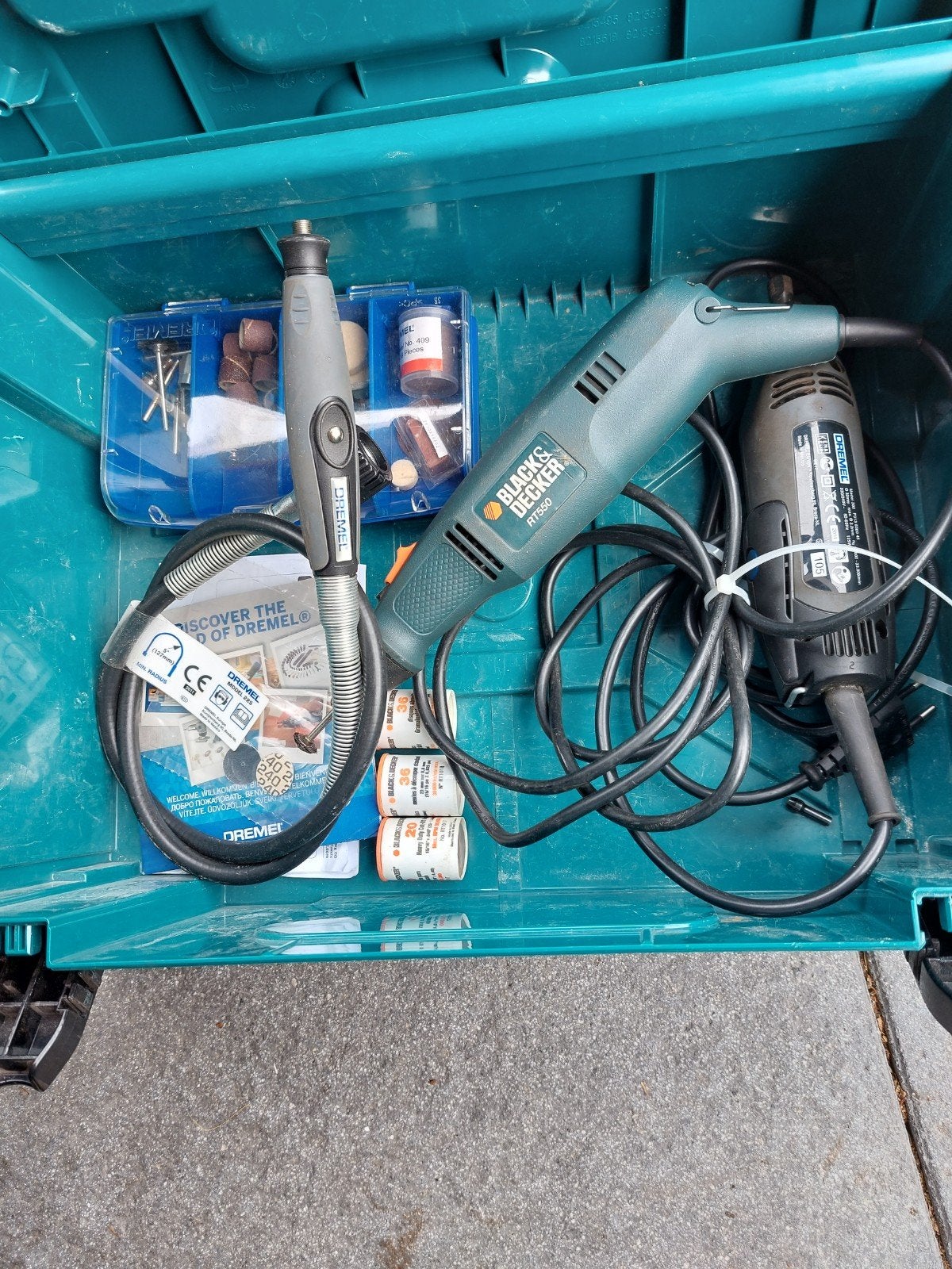 Dremel multitool met accessoires en Black & Decker multitool, Ophalen of Verzenden