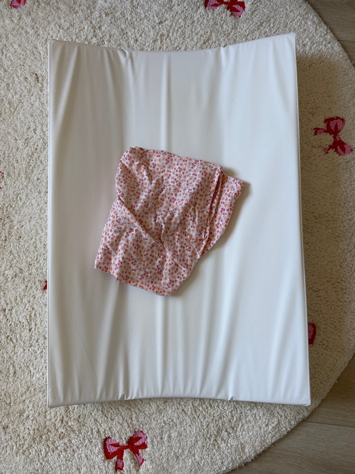 Aankleedkussen baby met hoes, Ophalen, Zo goed als nieuw