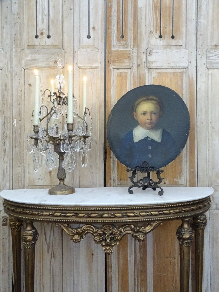 Oud schilderijtje uit 1865, Ophalen of Verzenden