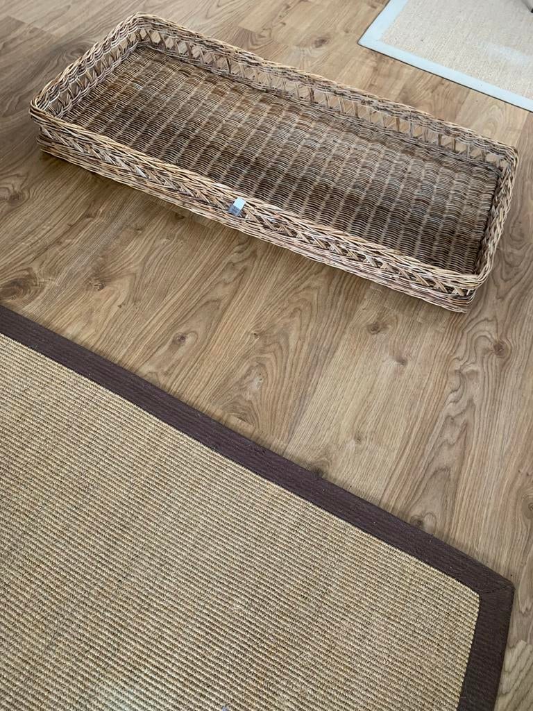 Rivièra Maison mand 110x50 cm, Ophalen, Gebruikt, Mand, Riet