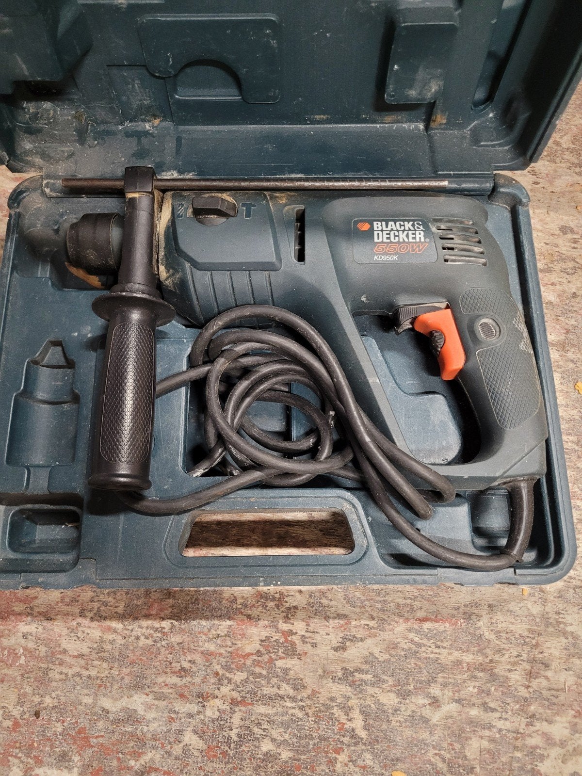 hamerboor machine black & decker., Ophalen, Zo goed als nieuw, 400 tot 600 watt, Klopboormechanisme