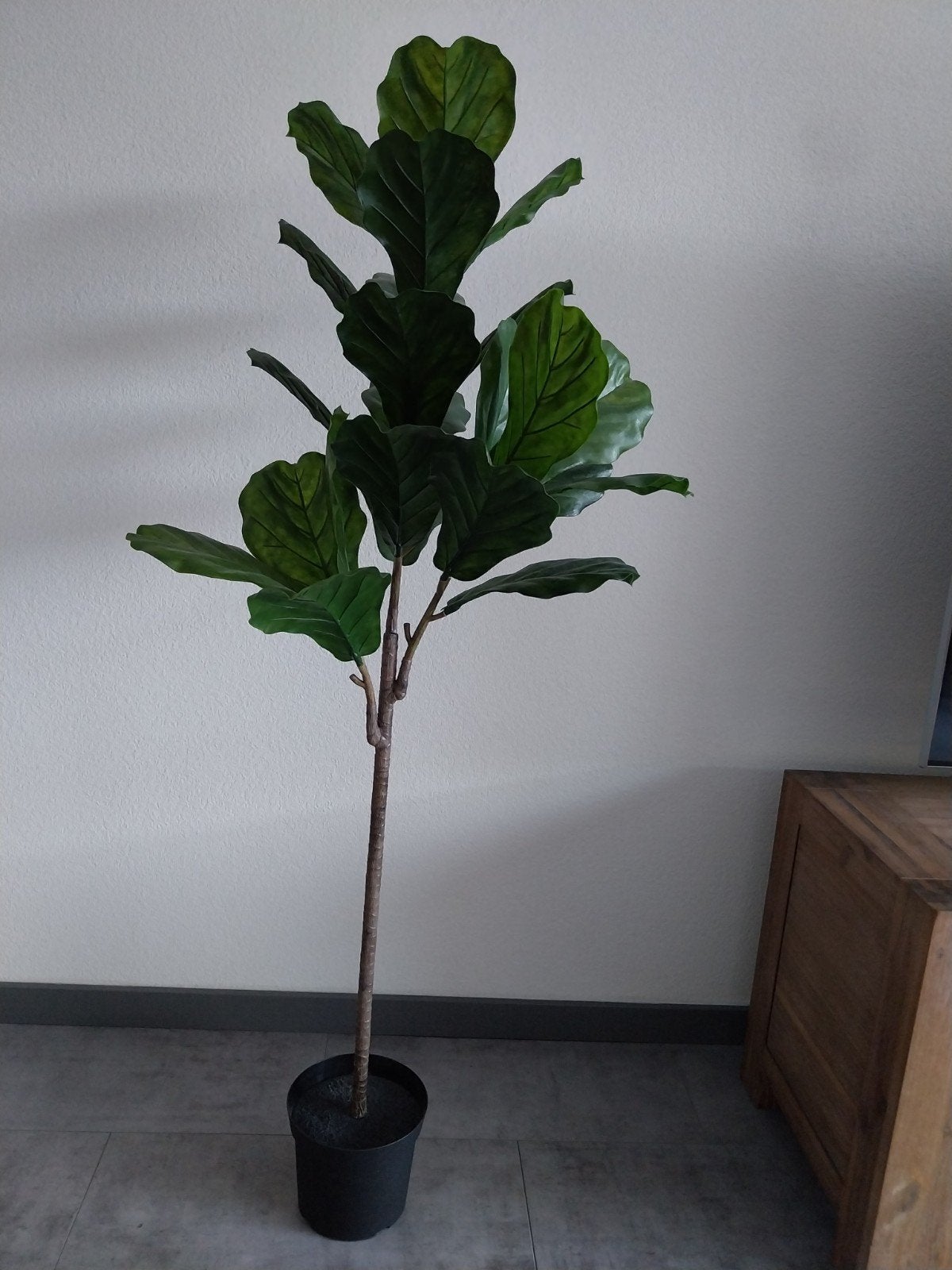 Kunstboom Nieuw! 1.45 meter, Ophalen, Groen, Kunstplant, 145 cm