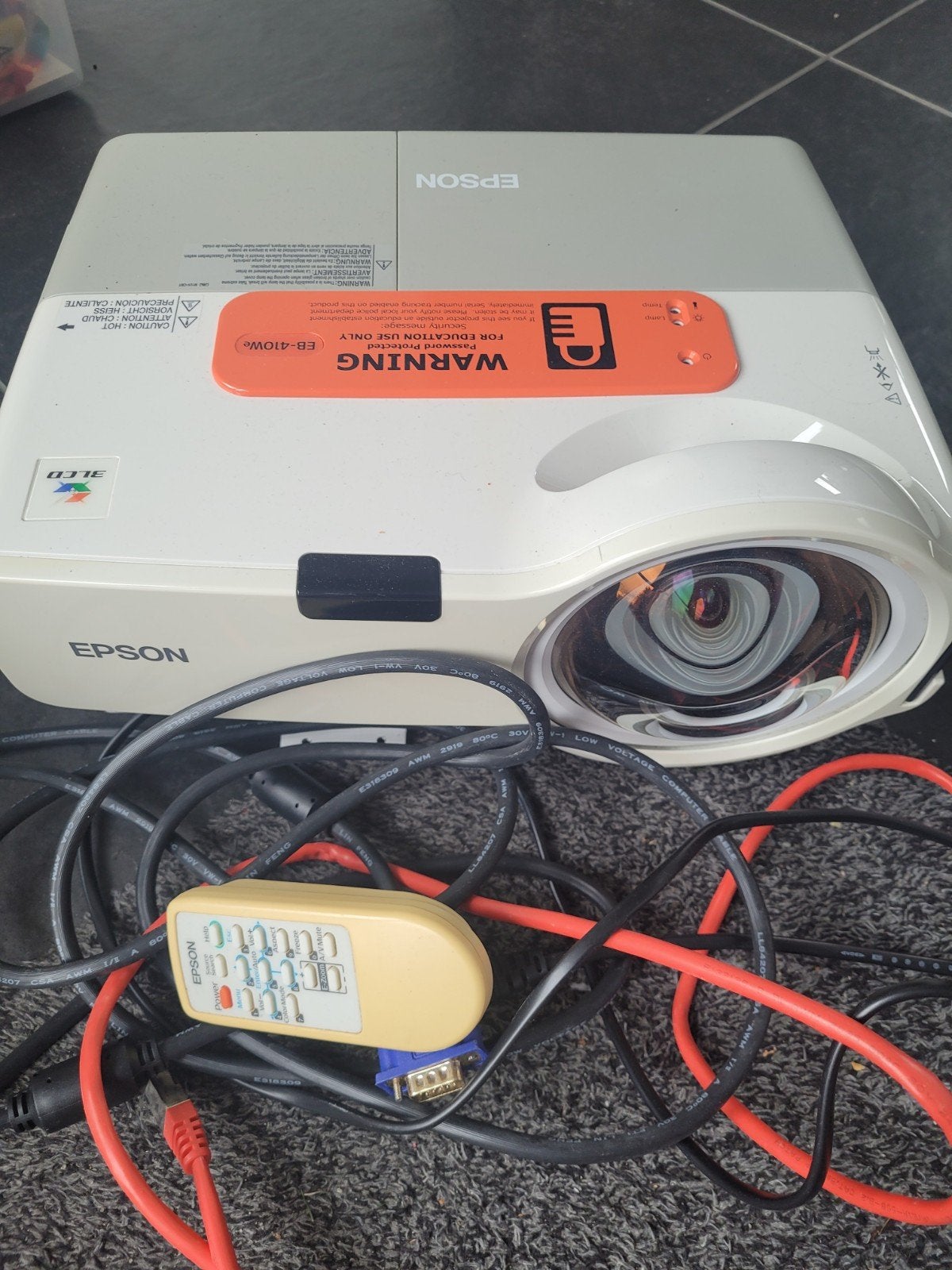 Epson EB-410We Projector met afstandsbediening, Ophalen, Gebruikt, Epson, LCD