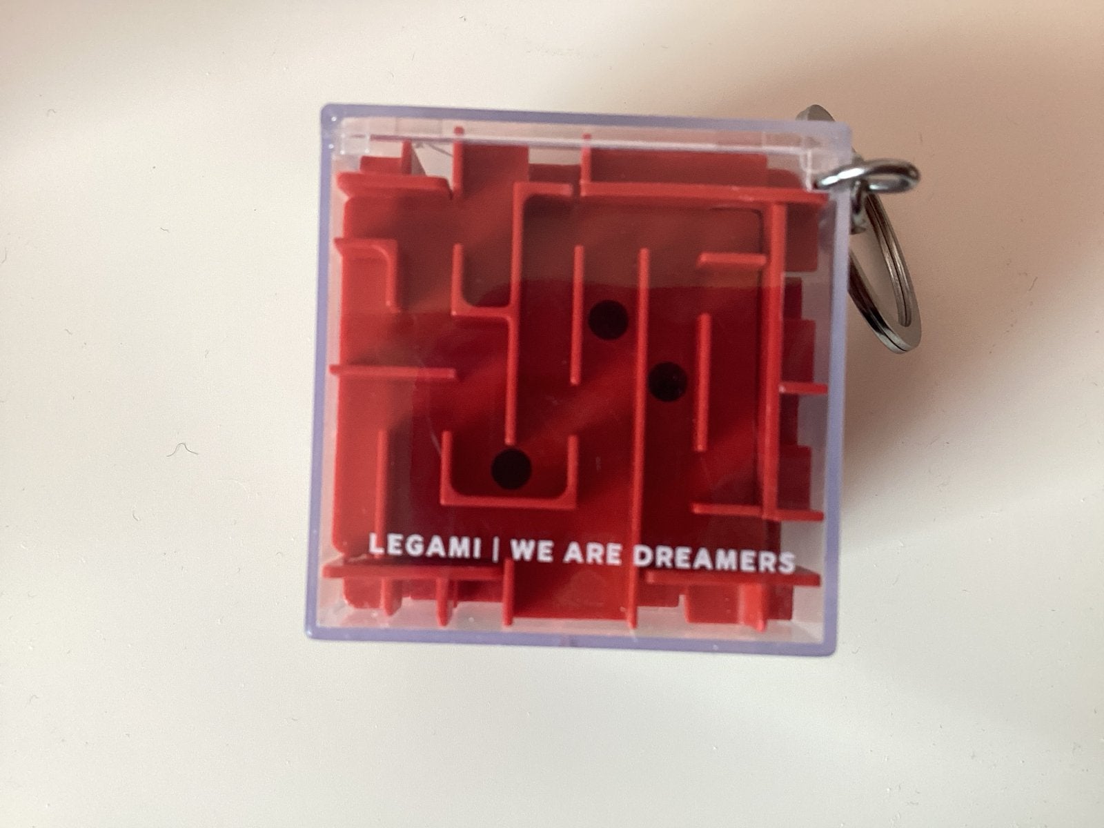 Legami doolhof sleutelhanger, Ophalen, Minder dan 500 stukjes, Zo goed als nieuw, Rubik's of 3D-puzzel