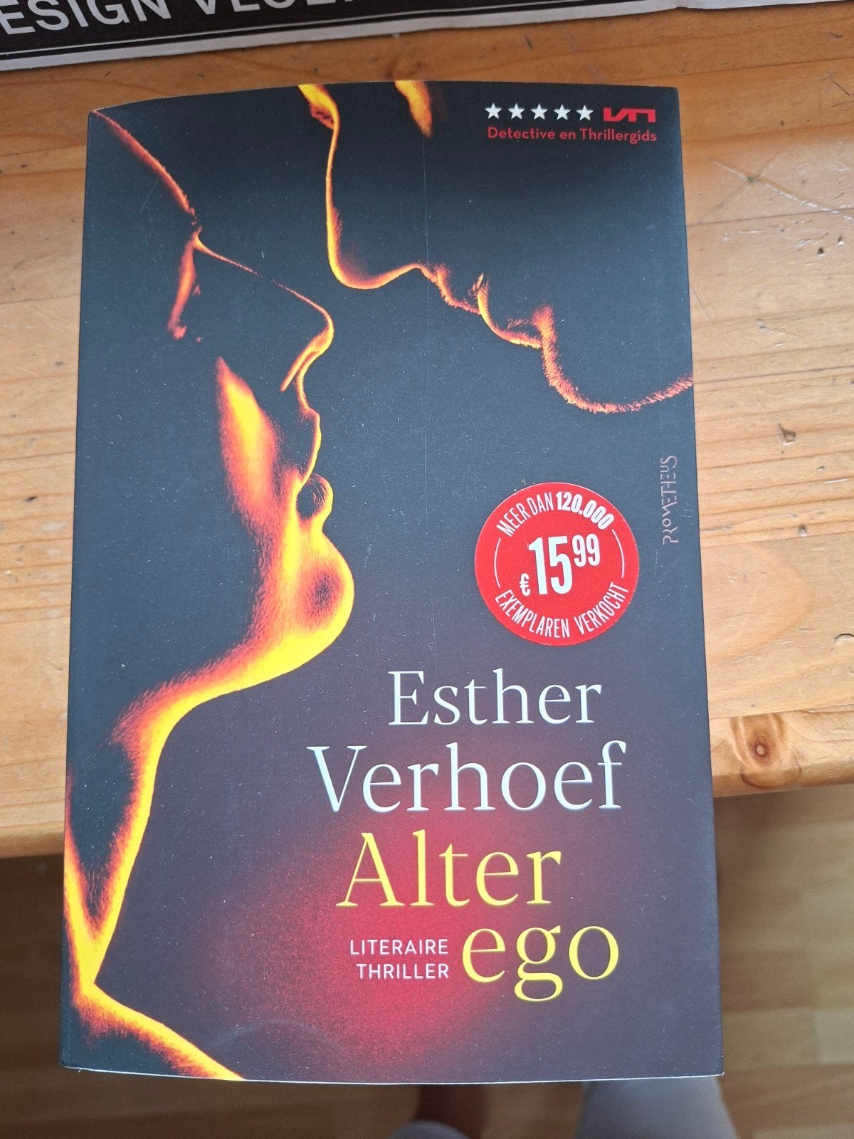 Esther Verhoef - Alter Ego (Literaire Thriller), Ophalen of Verzenden, Zo goed als nieuw, Nederland, Esther Verhoef