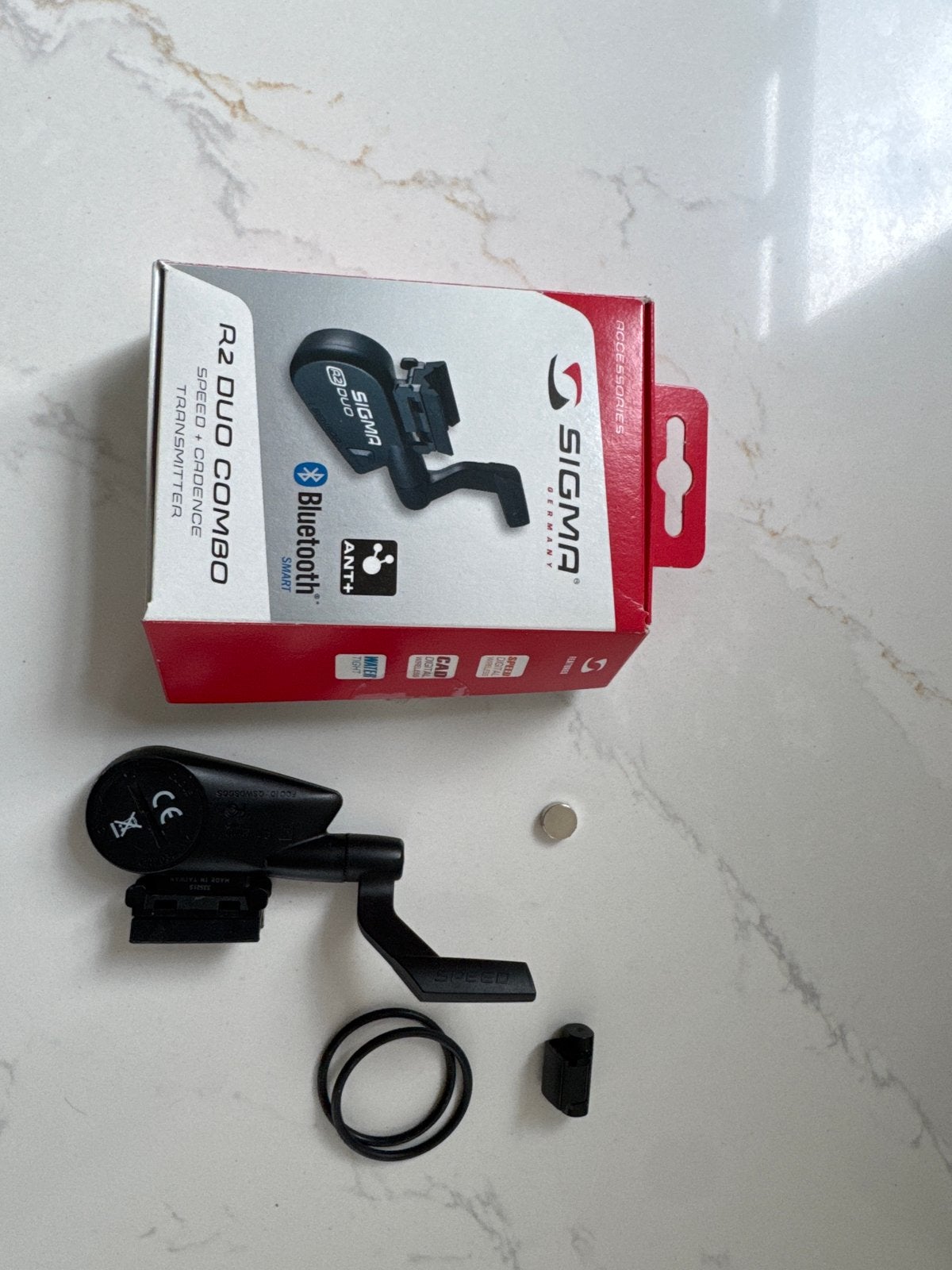 Sigma R2 Duo Combo Snelheid & Cadanssensor, Fietsen en Brommers, Verzenden, Cadanssensor, Nieuw