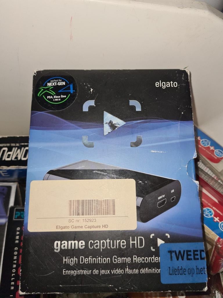 Elgato Game Capture HD - Leg je gameplay vast!, Computers en Software, Capture cards, Zo goed als nieuw, Ophalen of Verzenden