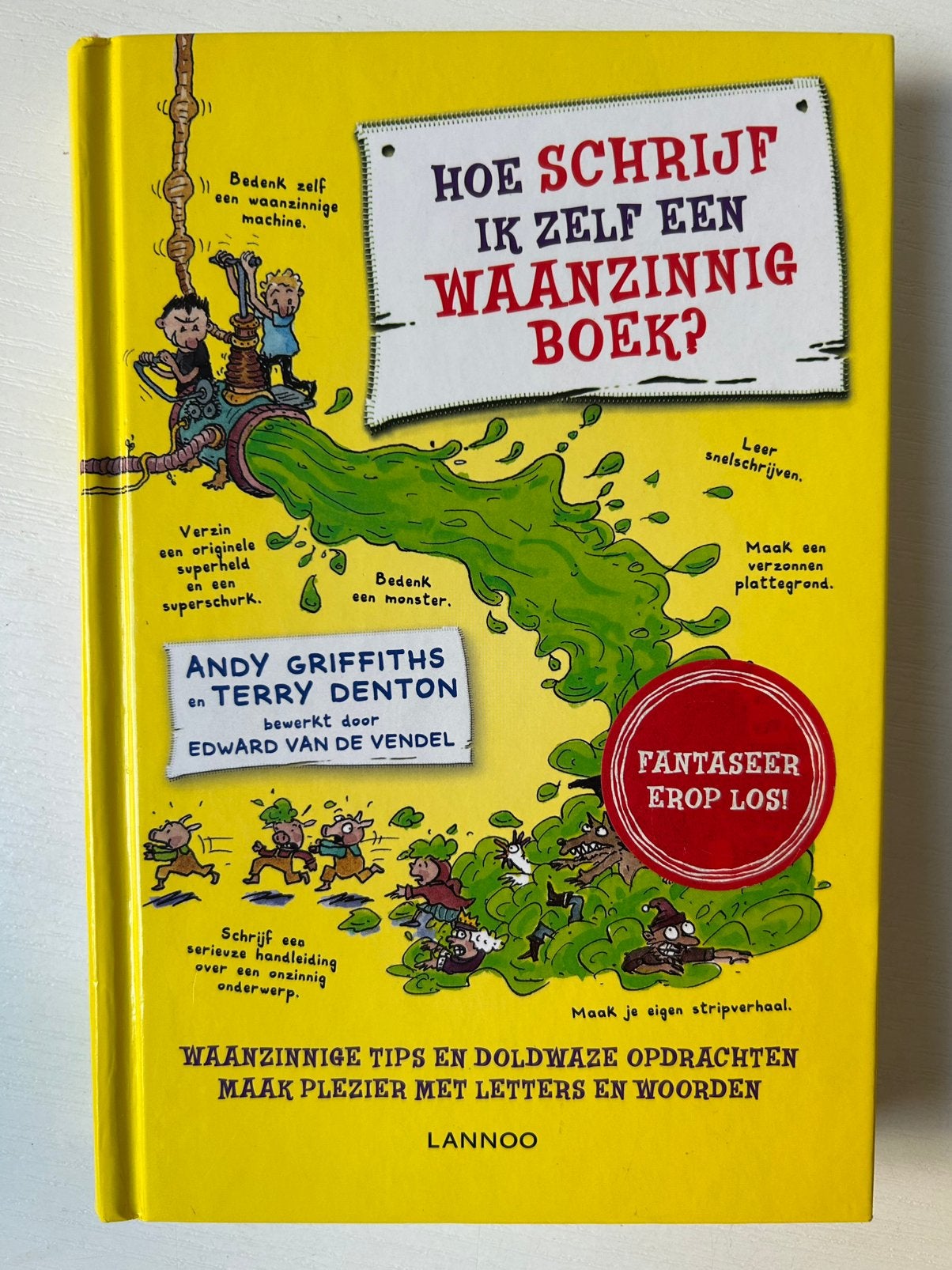 Hoe schrijf ik zelf een waanzinnig boek? Andy Griffiths, Gelezen, Terry Denton; Andy Griffiths, Fictie algemeen, Ophalen of Verzenden