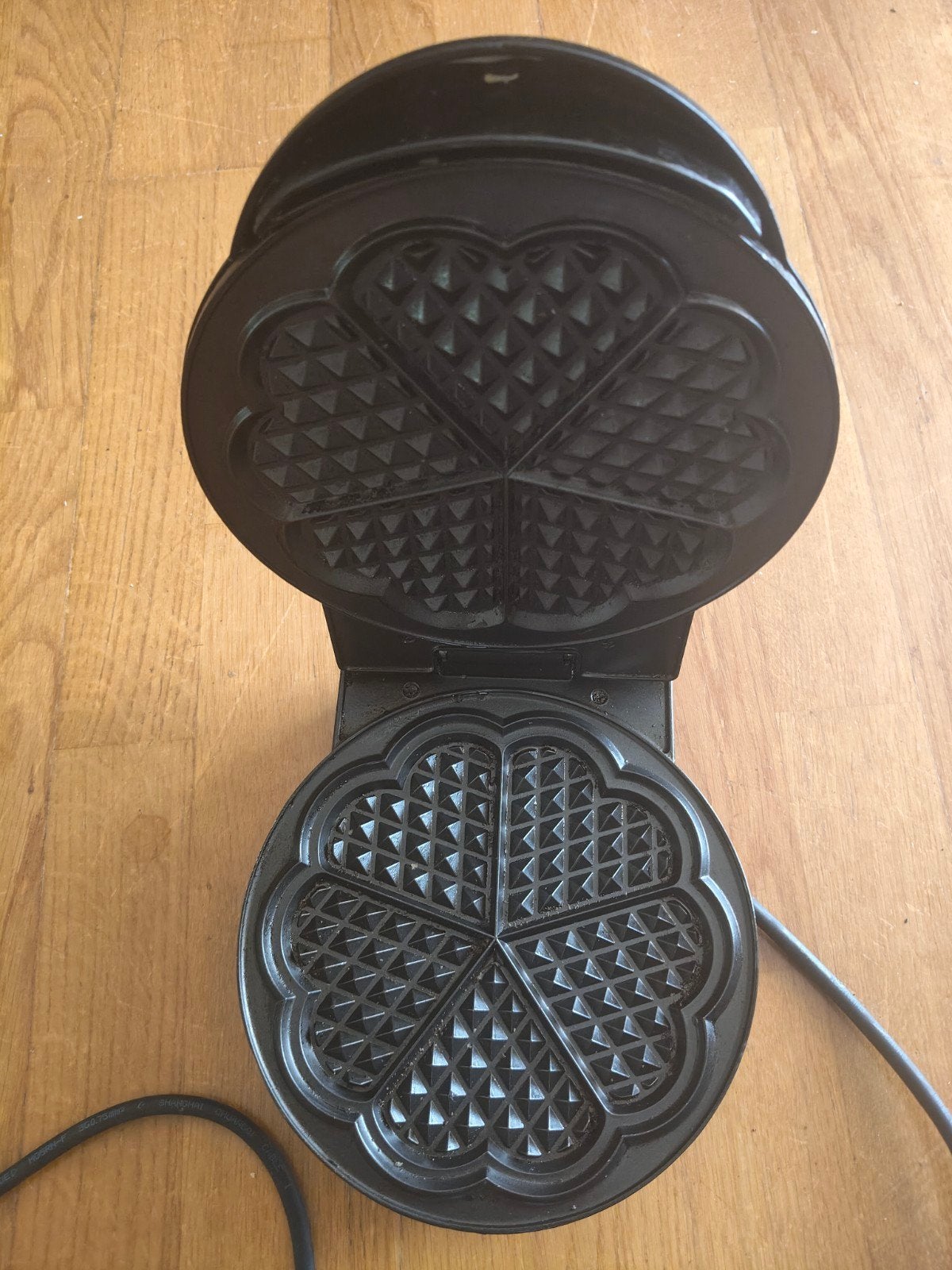 Tomado wafelijzer - hartjeswafels, Ophalen, Gebruikt