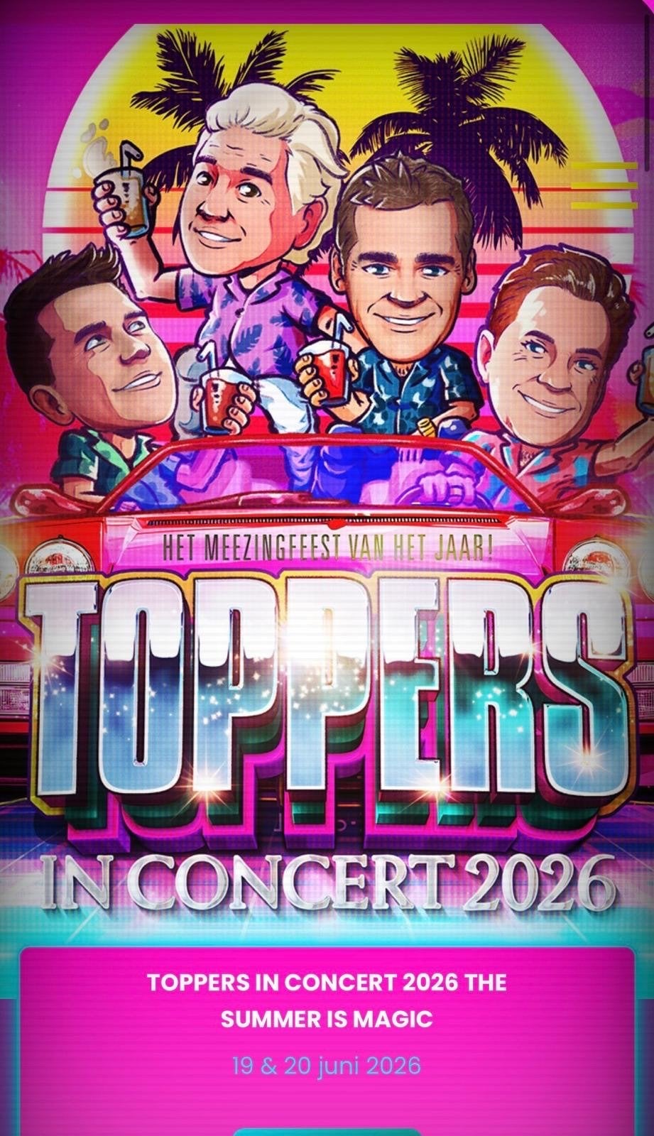 De toppers in concert, Twee personen, Juni