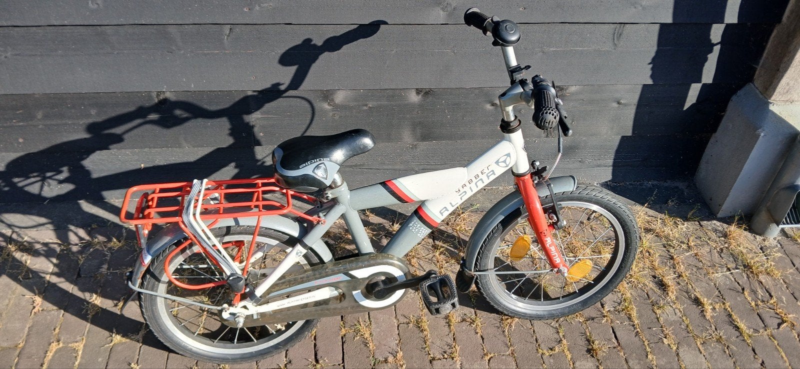16 inch kinderfiets - Alpina, Ophalen, Terugtraprem, Zijwieltjes, Alpina