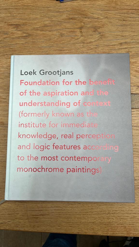 Loek Grootjans - Foundation for the benefit of the aspiratio, Ophalen of Verzenden, Zo goed als nieuw, Fotografie algemeen