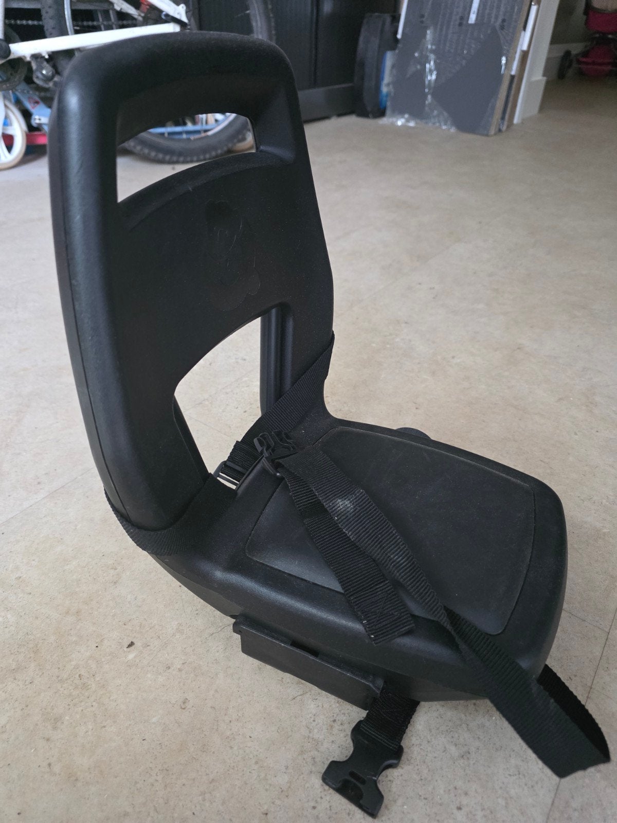 Qibbel fietsstoeltje junior, Fietsen en Brommers, Fietsaccessoires | Fietsstoeltjes, Ophalen, Gebruikt, 9 t/m 18 kg, Achterzitje
