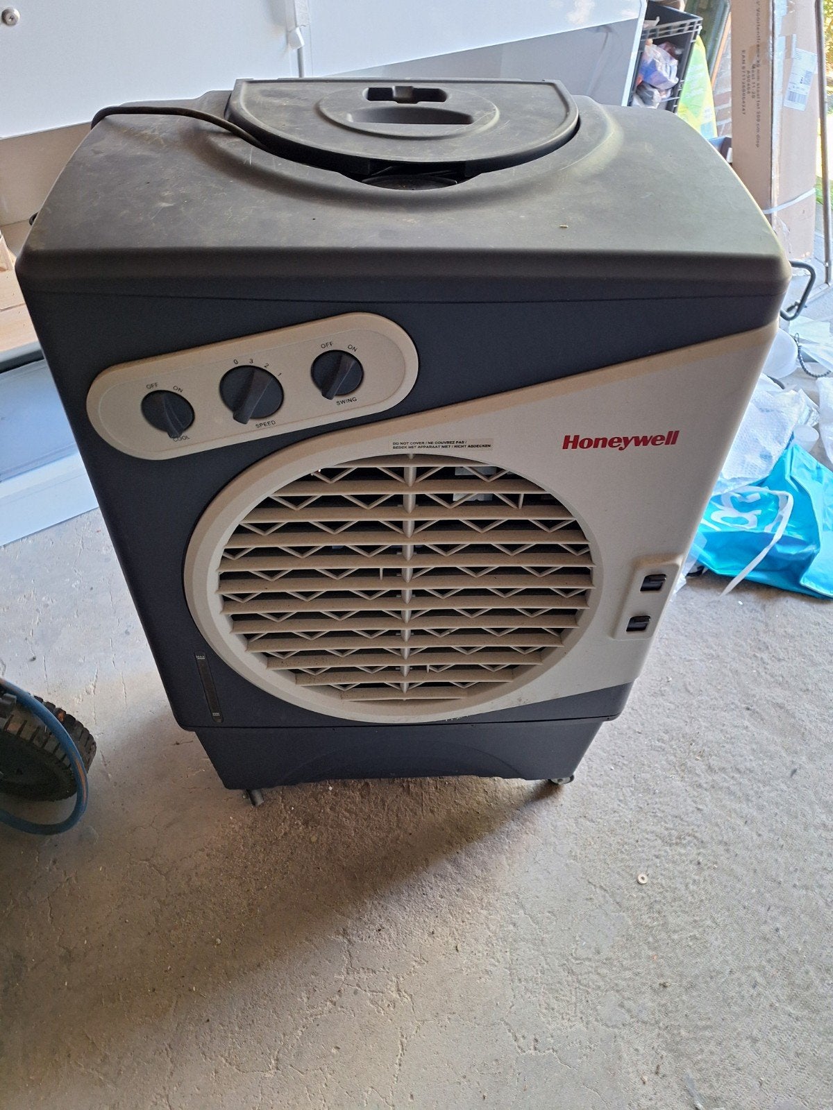 Honeywell CO60PM Mobiele Luchtkoeler - Gebruikt, Ophalen, Gebruikt, Minder dan 60 m³, Ventileren