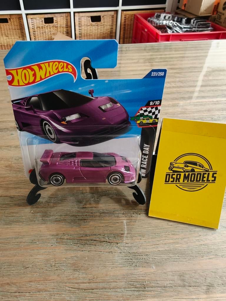 Hotwheels 1994 Bugatti EB110 SS, Hobby en Vrije tijd, Modelauto's | Overige schalen, S, Auto, R, Nieuw