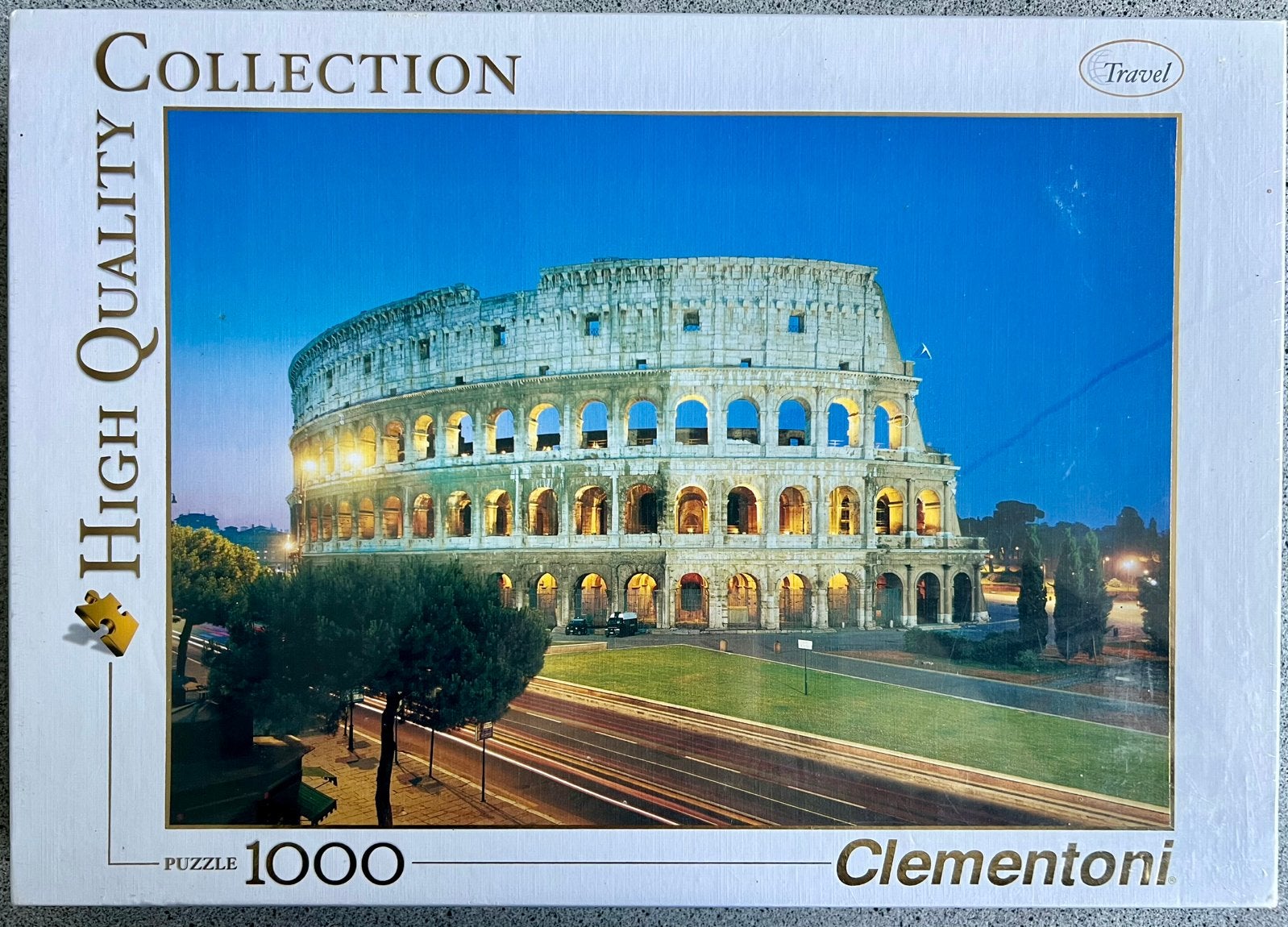Clementoni puzzel “Rome Het Colloseum” 1000 stukjes NIEUW, Ophalen of Verzenden, 500 t/m 1500 stukjes, Nieuw
