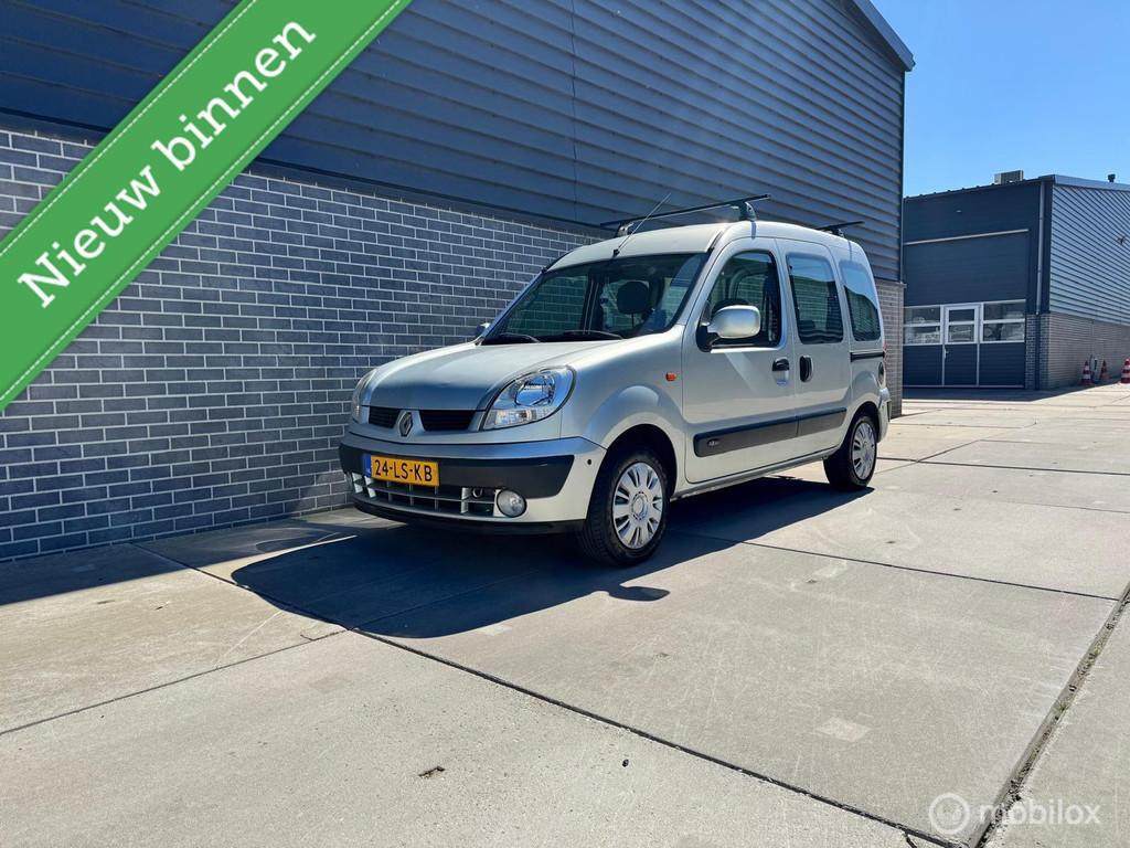 Renault Kangoo combi 1.2-16V Privilège Nette Auto APK NAP, Auto's, Voorwielaandrijving, 4 cilinders, Elektrische ramen, Bedrijf