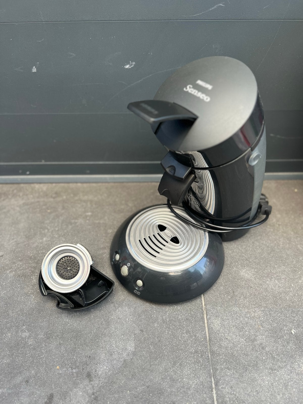 Philips Senseo Koffiezetapparaat - Zwart, Witgoed en Apparatuur, Koffiezetapparaten, Ophalen, Koffiepads en cups, Gebruikt, Koffiemachine