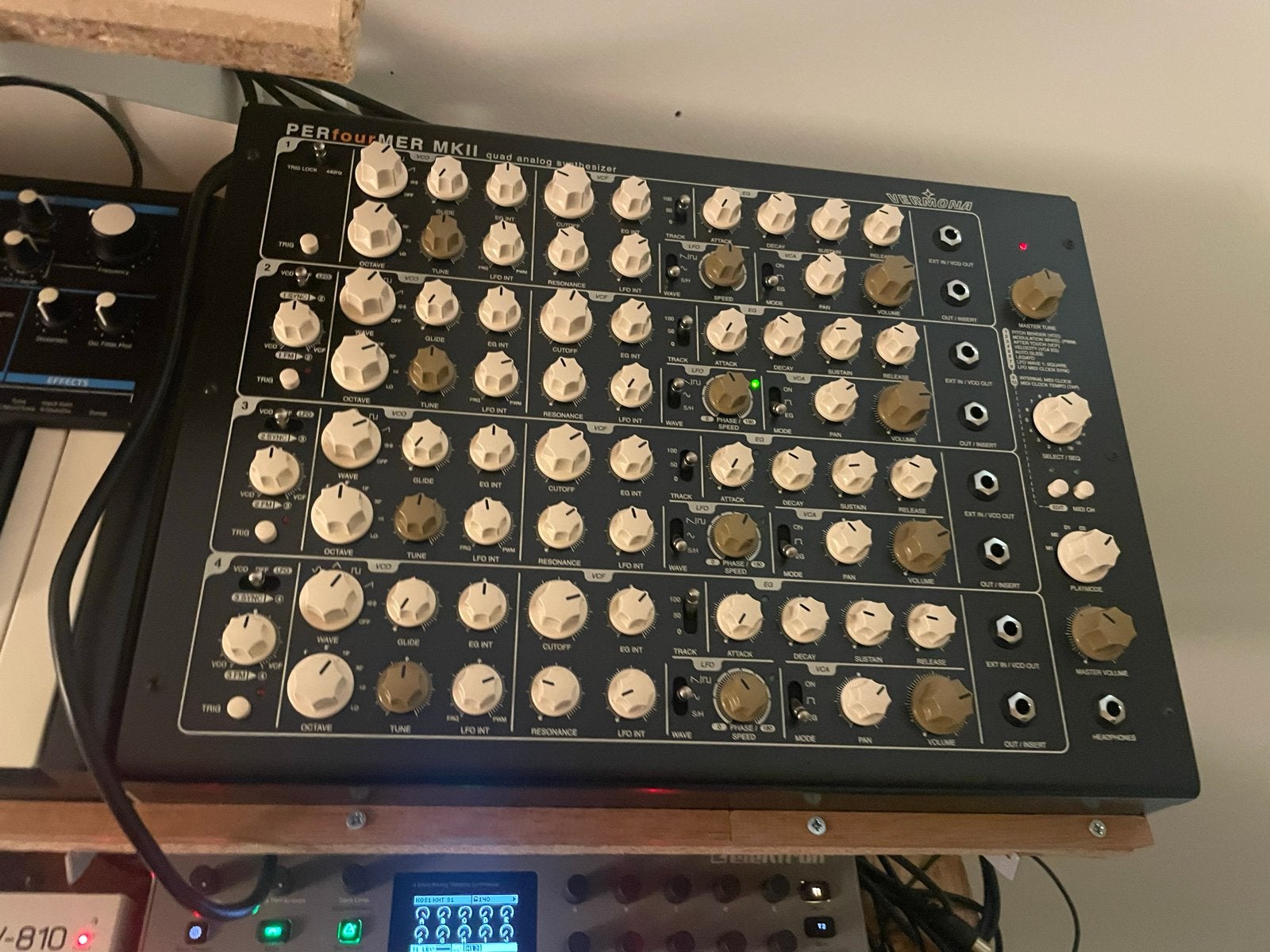 Vermona Perfourmer MKII, Overige merken, Zo goed als nieuw, Met midi-aansluiting, Overige aantallen