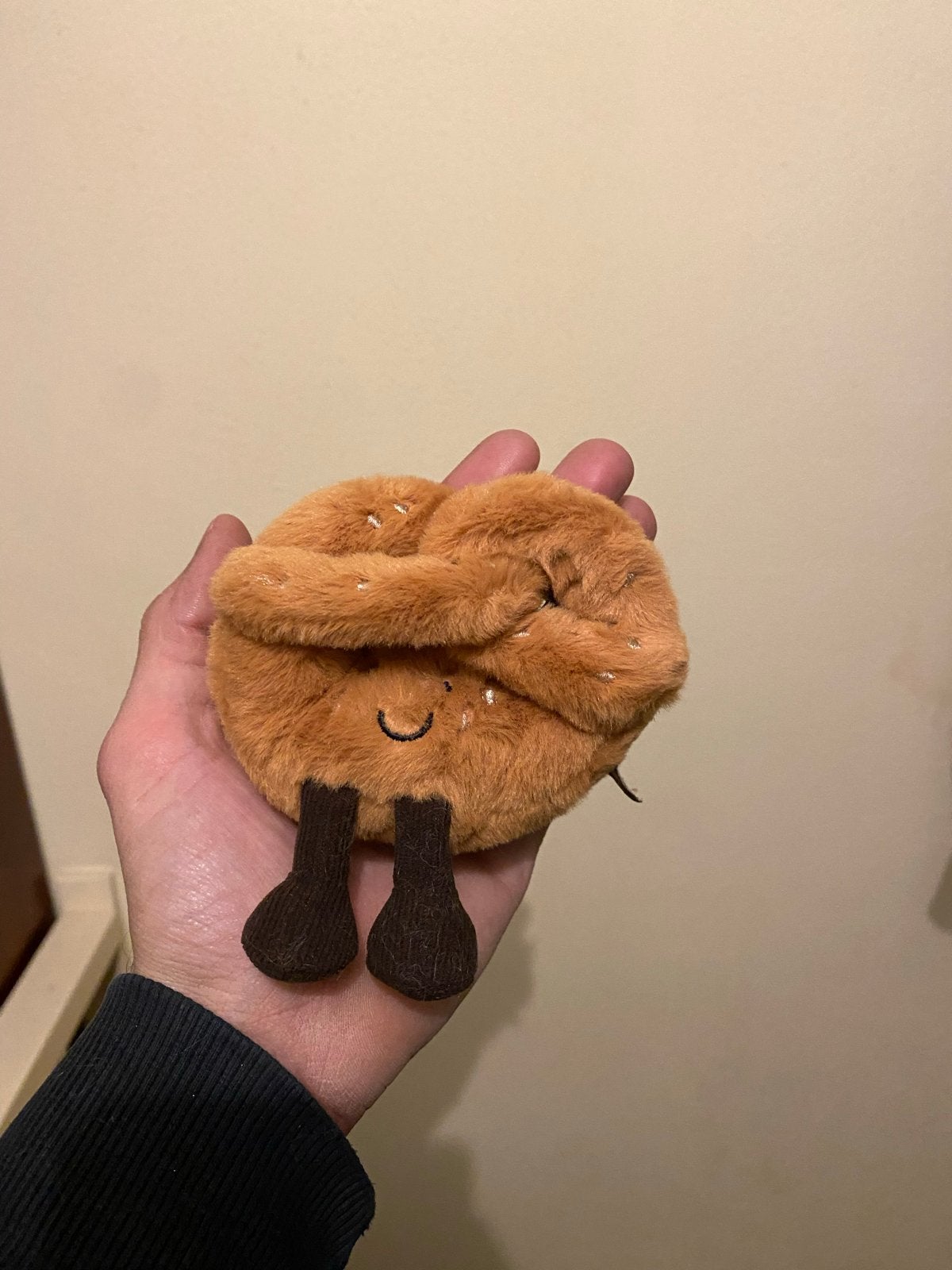 Jellycat Amuseables Pretzel Bag Charm, Jellycat, Overige typen, Nieuw, Ophalen of Verzenden