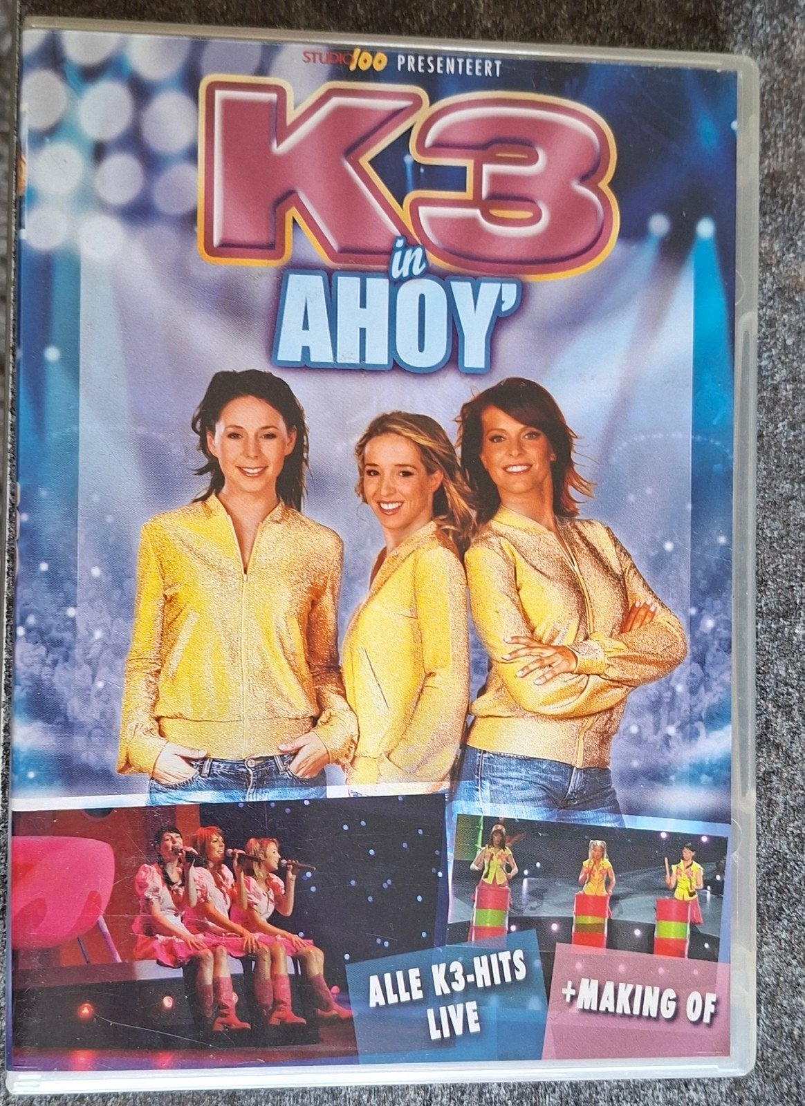 Dvd K3 in Ahoy, Alle leeftijden, Ophalen of Verzenden, Gebruikt