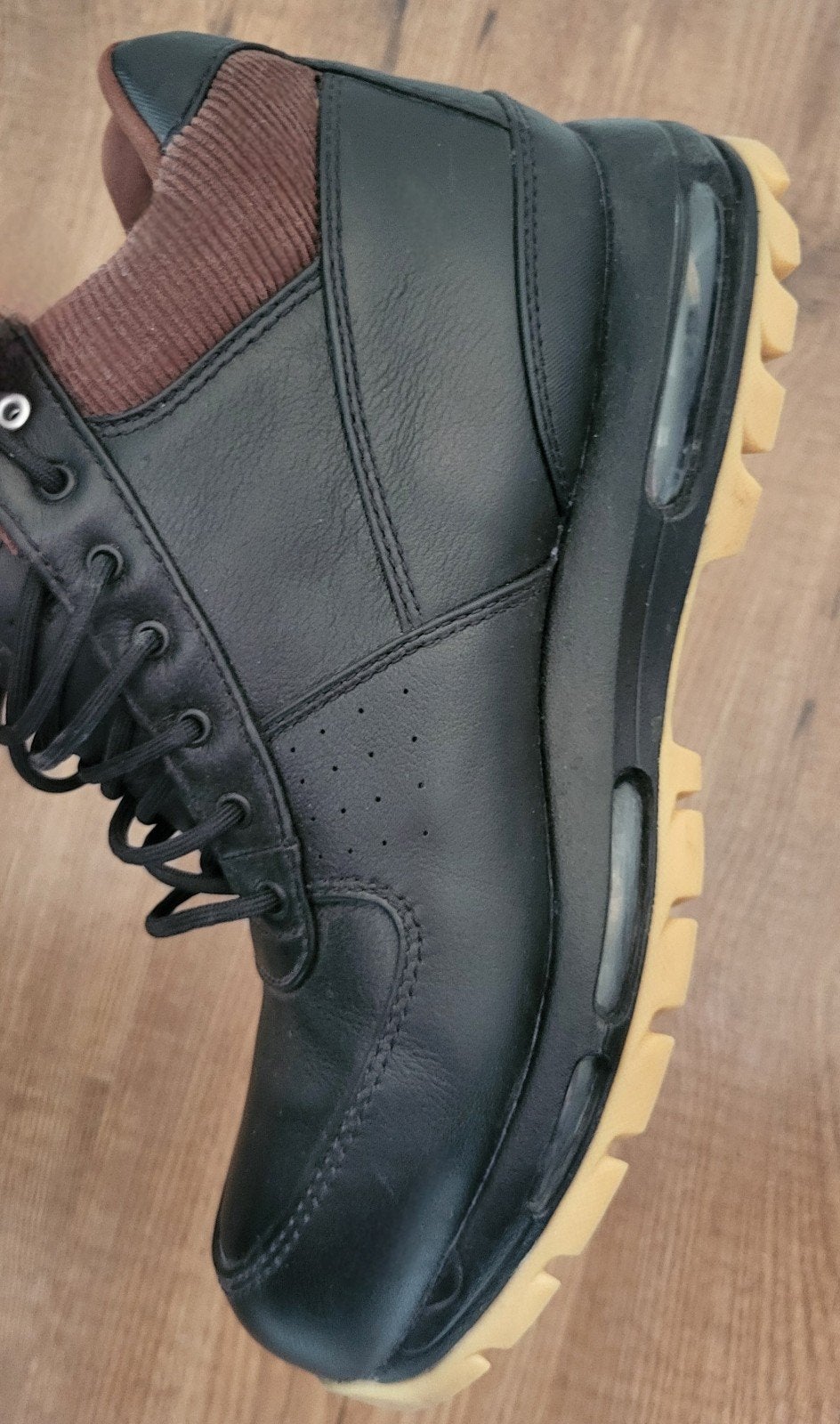 Nike Air Max Heren Winter Schoenen Maat 43 Nieuwstaat, Nike air max, Zwart, Ophalen of Verzenden, Zo goed als nieuw