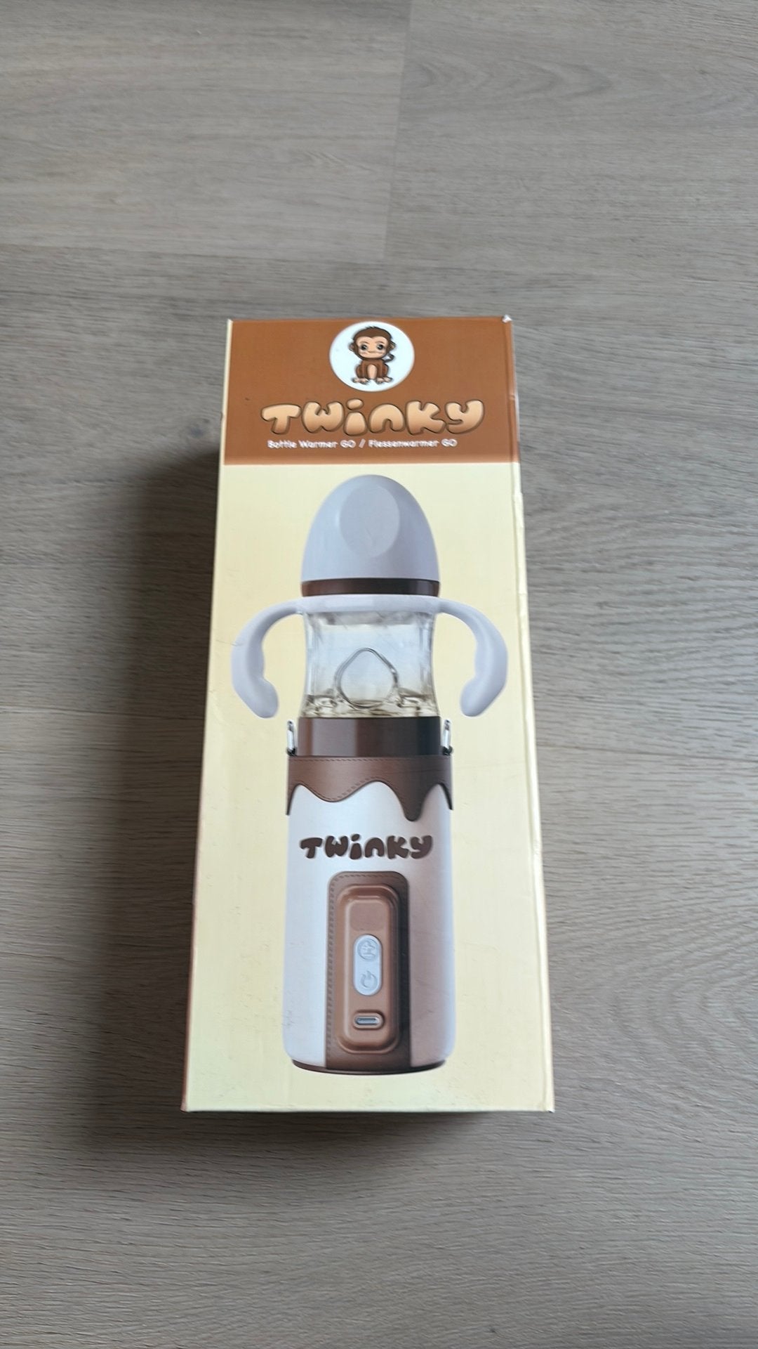 Twinky flessenwarmer, Ophalen of Verzenden, Zo goed als nieuw, Flessen- of potjesverwarmer