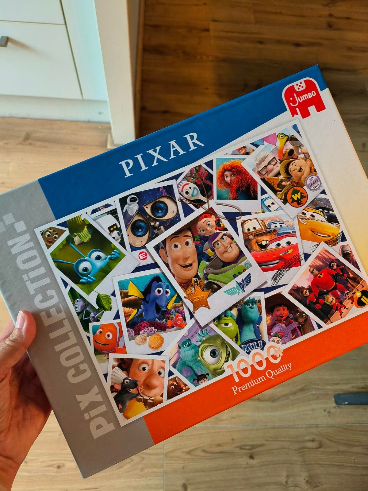 Jumbo Disney Pixar Pix Collection 1000 stukjes puzzel, Ophalen of Verzenden, Gebruikt