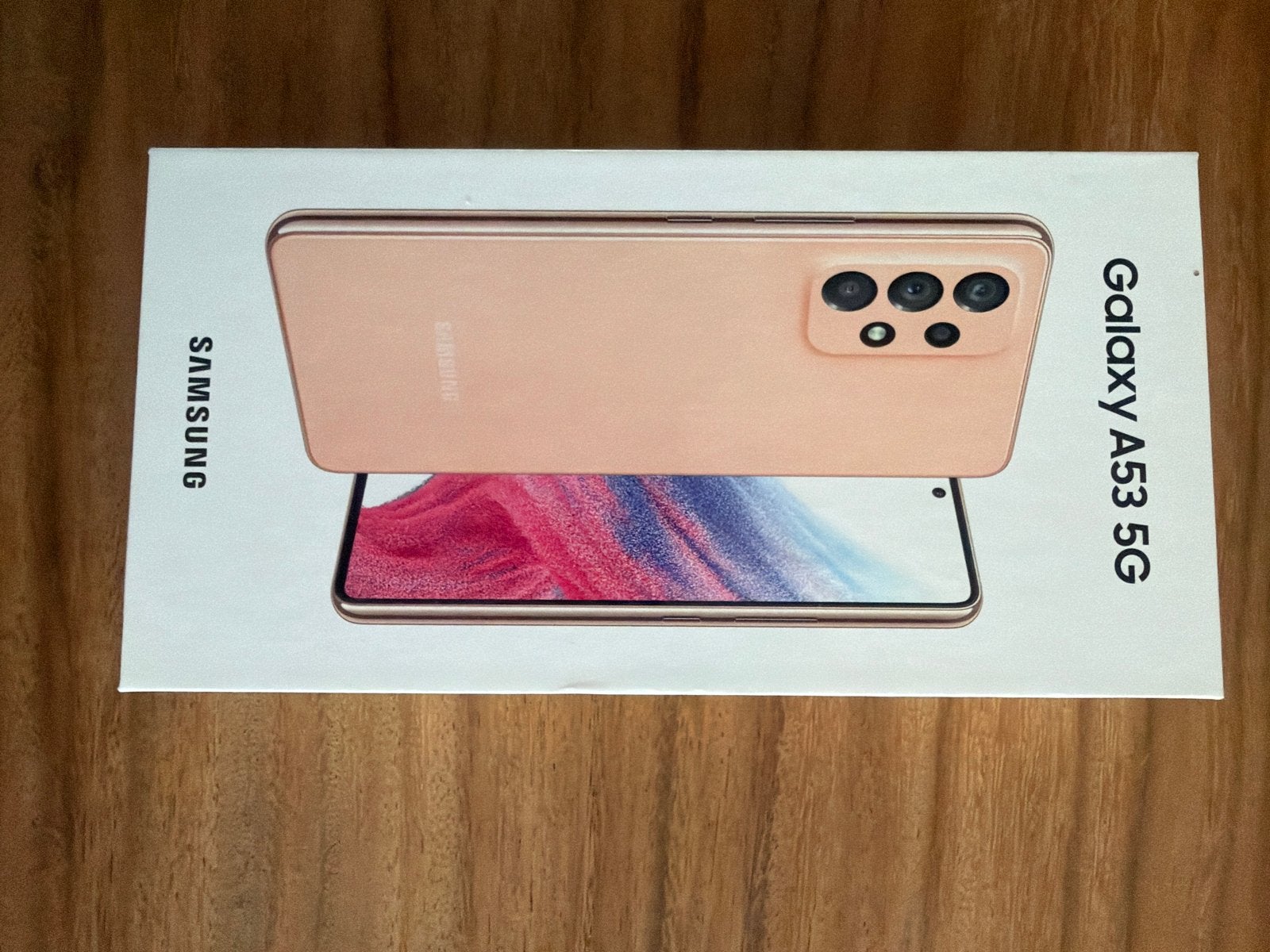 Samsung Galaxy A53 5G Awesome Peach 128GB, Telecommunicatie, Ophalen, Overige kleuren, Touchscreen, Zo goed als nieuw
