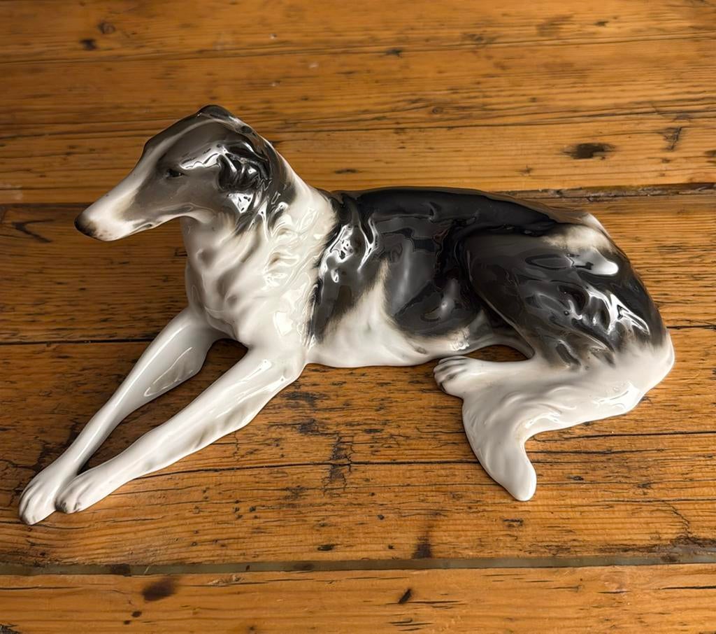 Vintage Rosenthal Porcelain Dog by Max Valentin, Sieraden, Tassen en Uiterlijk, Ophalen of Verzenden, Zo goed als nieuw, Overige materialen