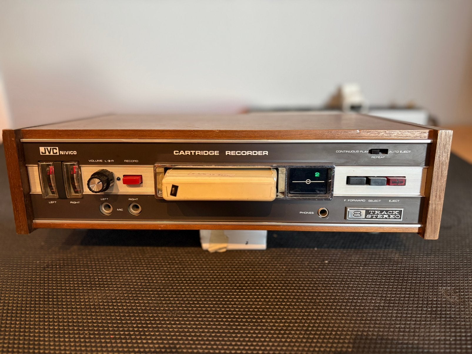 8 track  recorder JVC, Ophalen of Verzenden, Overige merken