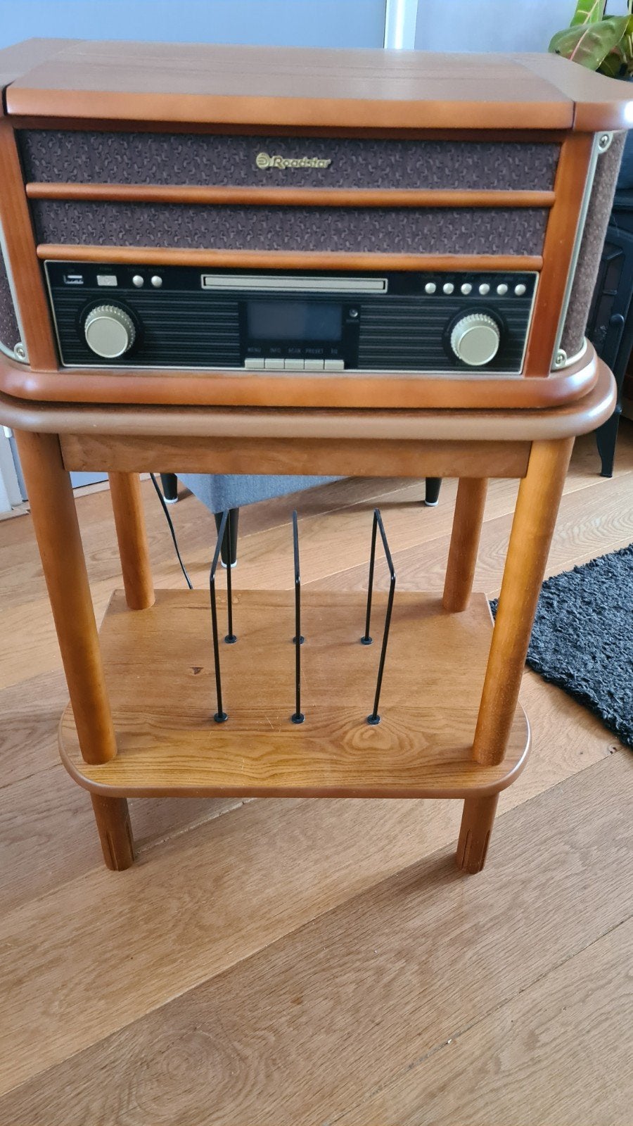 Roadstar HIF-1993D+BT radiomeubel met platenspeler, Ophalen, Overige merken