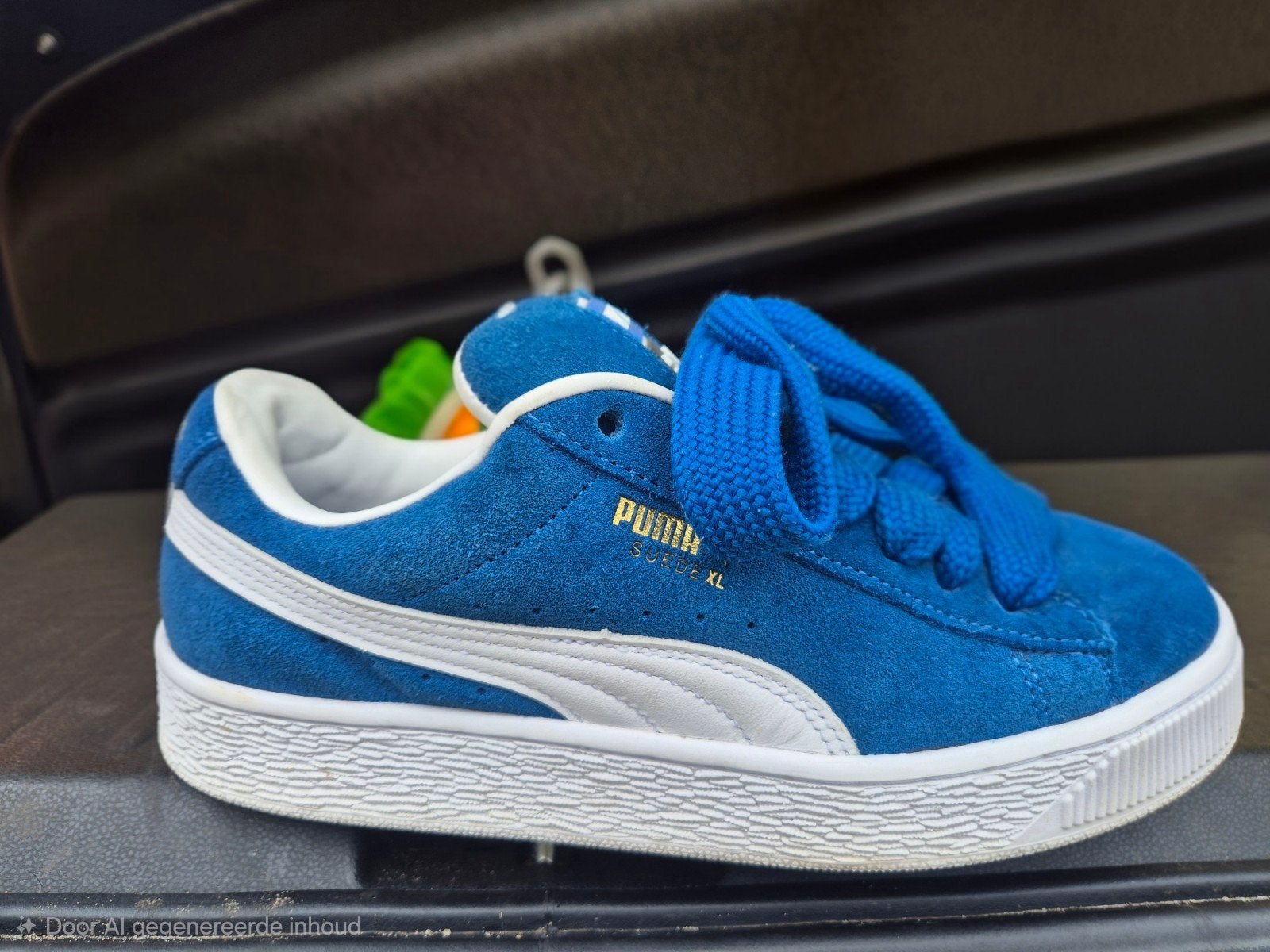 Puma Suede XL sneakers - Maat 39 - Blauw, Ophalen of Verzenden, Sneakers of Gympen, Gedragen, Puma