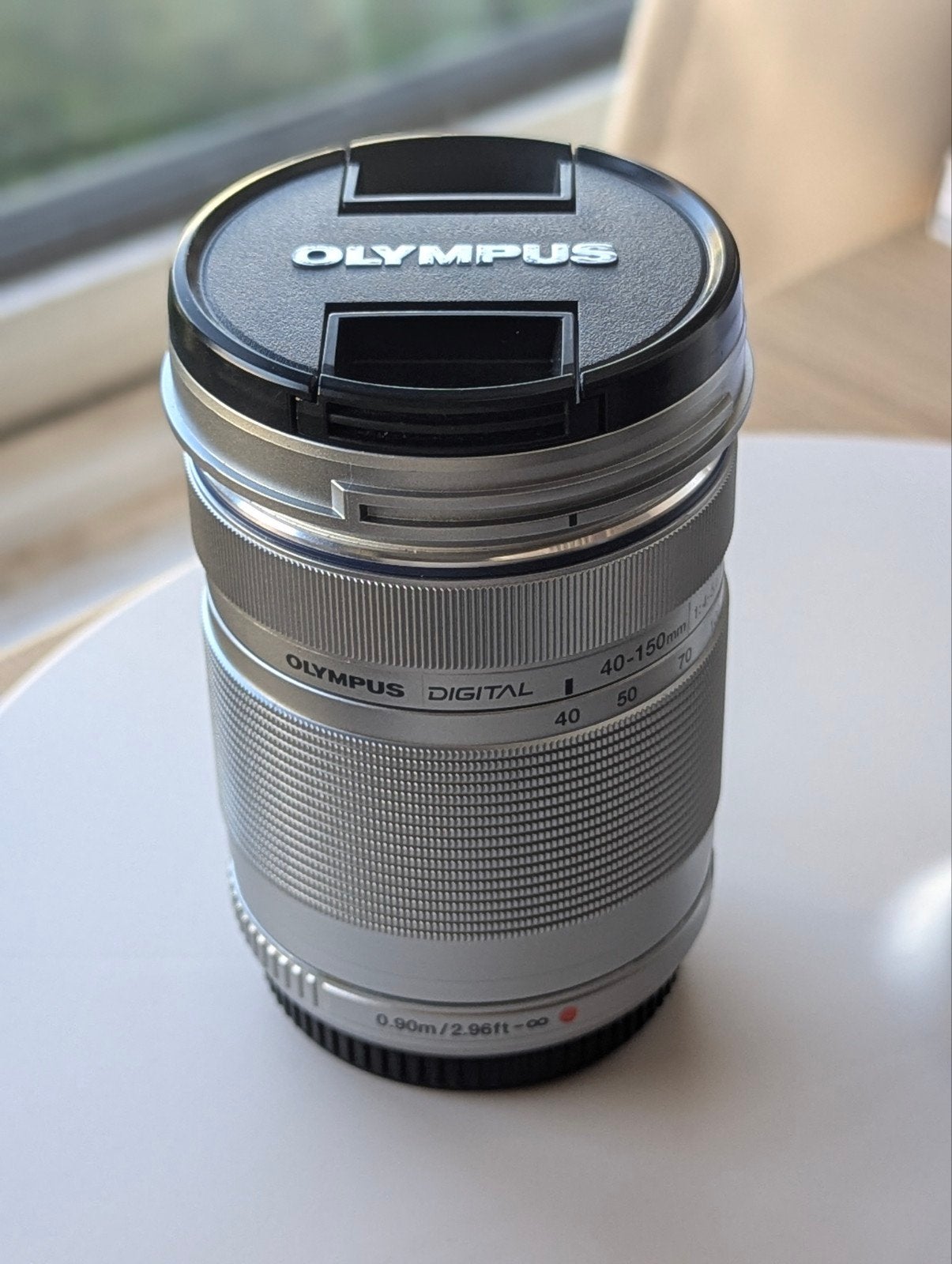 Olympus M.Zuiko 40-150mm f/4-5.6 R (Silver), Audio, Tv en Foto, Fotografie | Lenzen en Objectieven, Micro Four Thirds, Olympus