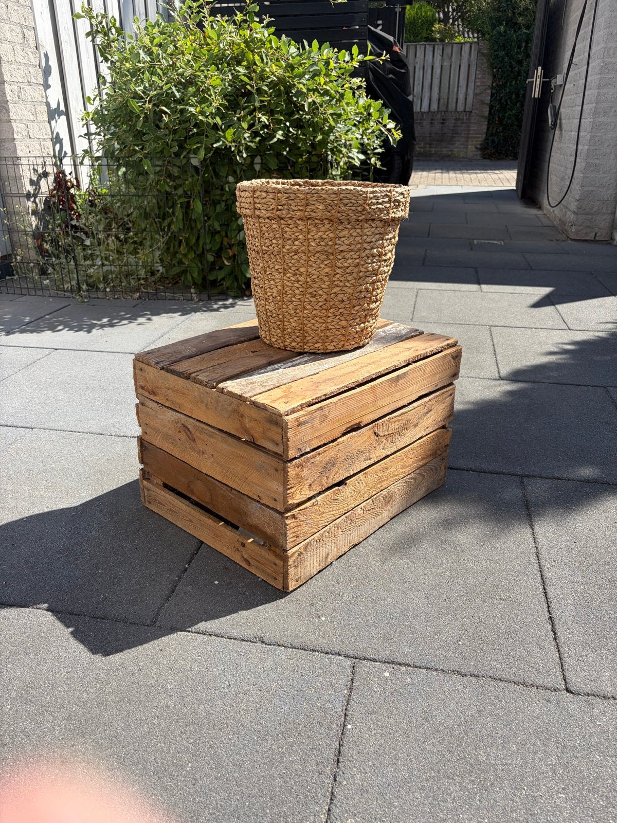 Houten kistje / kratje, Ophalen, Minder dan 50 cm, Gebruikt, 5 – 50