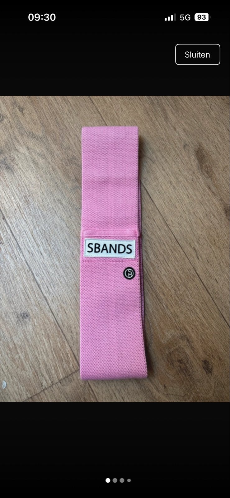 Roze Weerstandsband - Sbands, Ophalen, Nieuw, Benen, Weerstandband