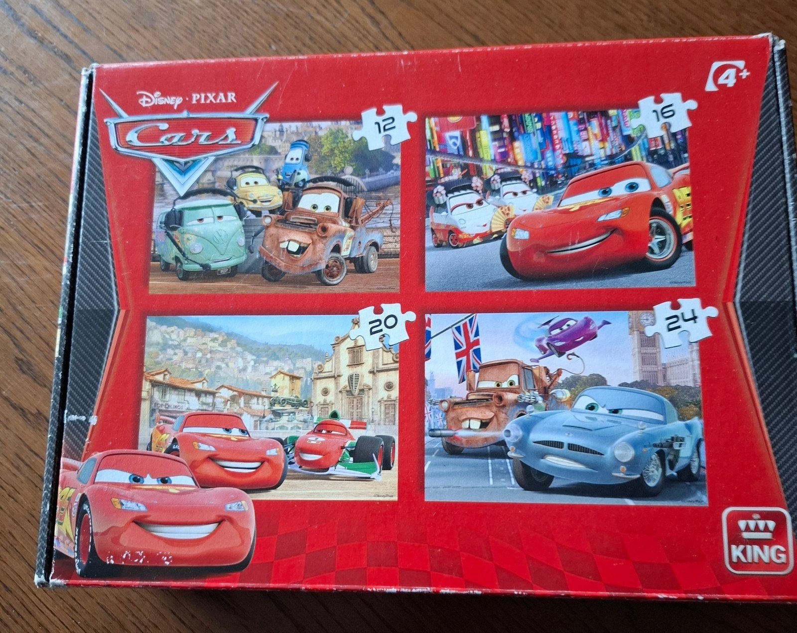 Cars puzzel, Ophalen of Verzenden, 10 tot 50 stukjes, Gebruikt