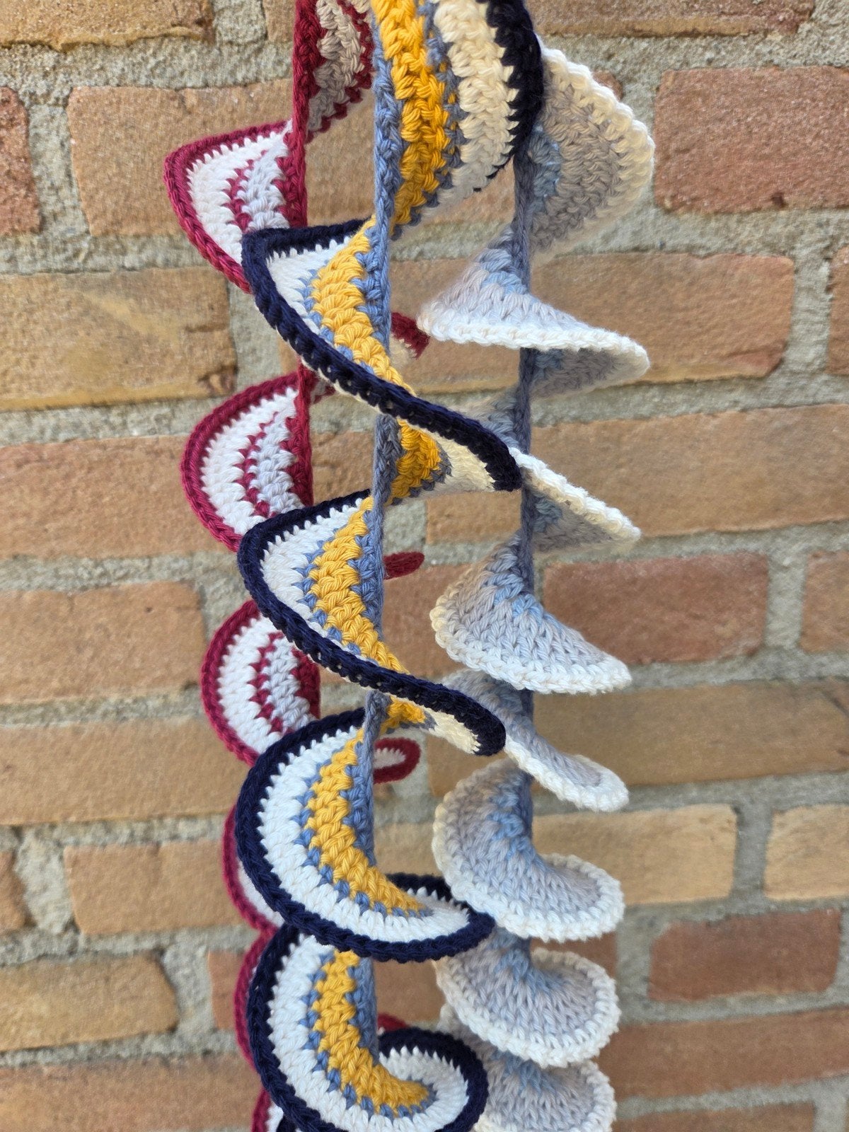 Gehaakte windspinners decoratie - Meerkleurig, Ophalen of Verzenden, Nieuw