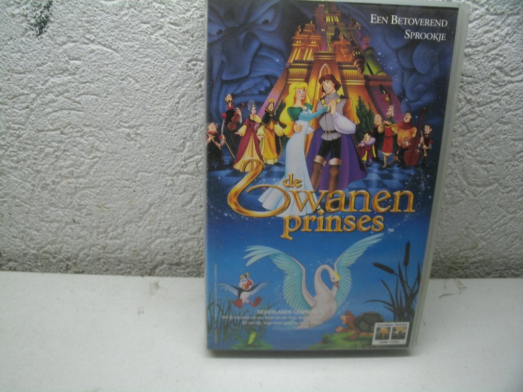 vhs 138a zwanen prinses, Cd's en Dvd's, VHS | Kinderen en Jeugd, Alle leeftijden, Ophalen of Verzenden, Zo goed als nieuw