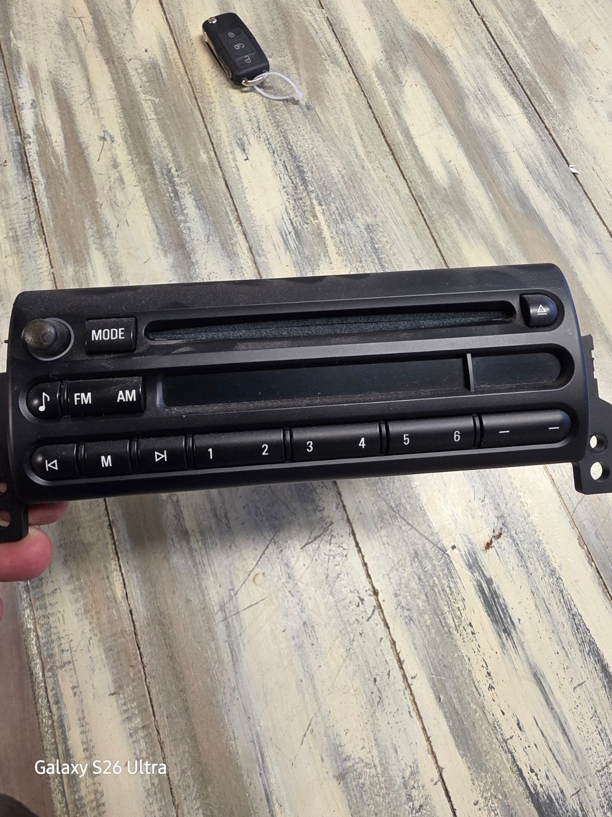 Originele MINI Cooper Radio CD-speler Boost Alpine CD53 R50, Ophalen, Gebruikt