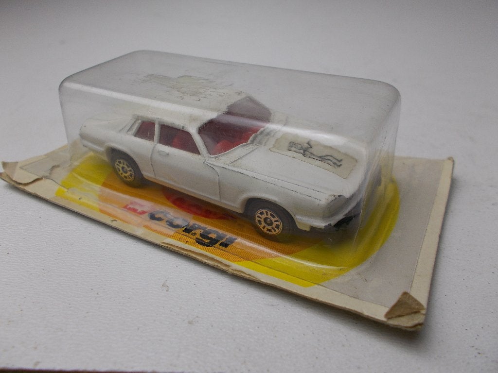 1978 Corgi Juniors 32 JAGUAR XJS "THE SAINT" Op kaart (-B-)