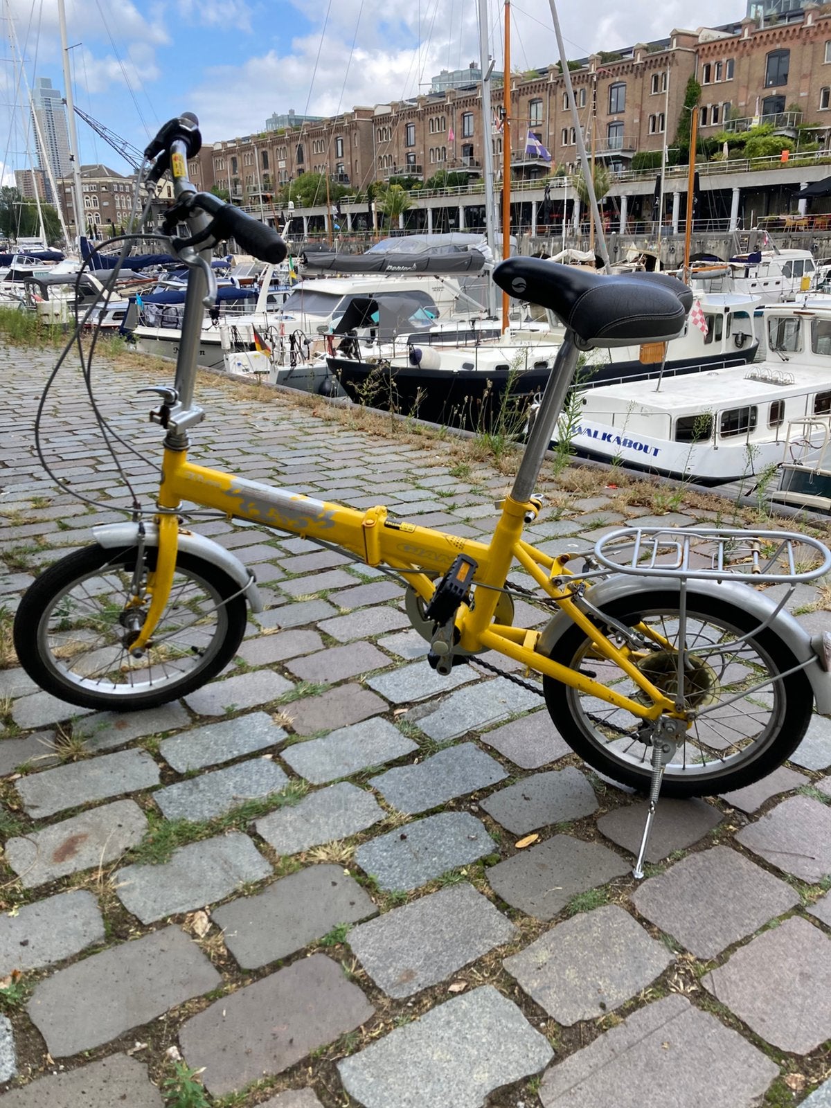 Vouwfiets Giant FD-606, 16 inch, Gebruikt, Velgrem, 16 tot 18 inch, Versnellingen