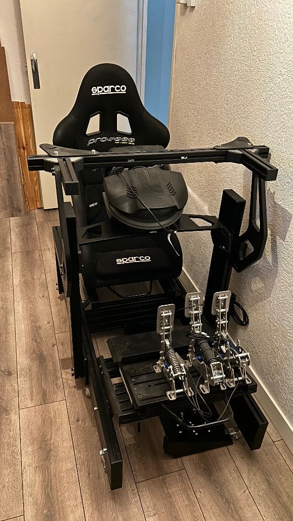 simracing cockpit, Diversen, Ophalen, Zo goed als nieuw