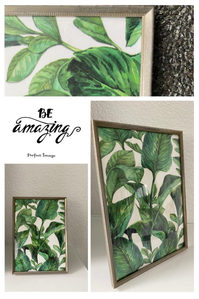 Vintage fotolijstje met bol glas 13:18 cm, Minder dan 50 cm, Metaal of Aluminium, Ophalen of Verzenden, Zo goed als nieuw